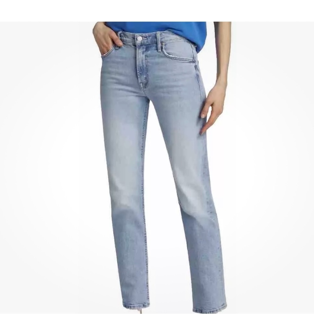 MOTHER Light Blue Straight Leg Jeans